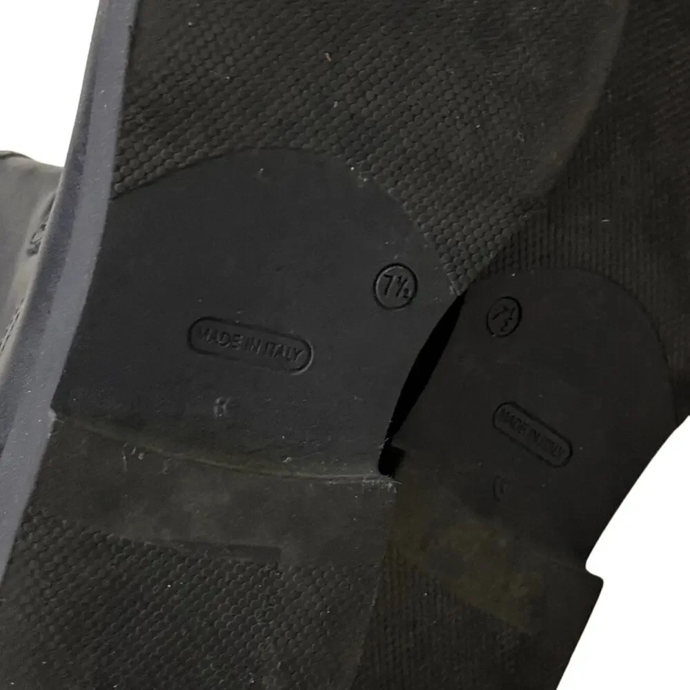 Coach And Four Leather Kaity Bootie Black Size 7.5 - Picture 5 of 6